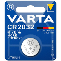 Batterie VARTA Knopfzelle, CR2032, 1 Stck        