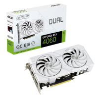 Grafikkarte ASUS RTX4060 OC, 8GB, DUAL EVO weiss  