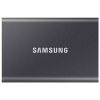 SSD USB3.2, Samsung Portable T7, 4TB grau         