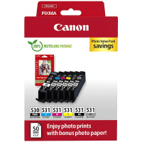 Canon-Patrone CLI-531/PGI-530 Photo Value Pack    